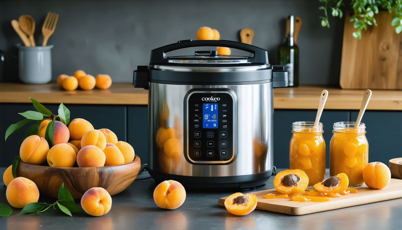 apprenez à préparer facilement une délicieuse confiture d'abricots maison avec votre cookeo grâce à notre recette simple et rapide.