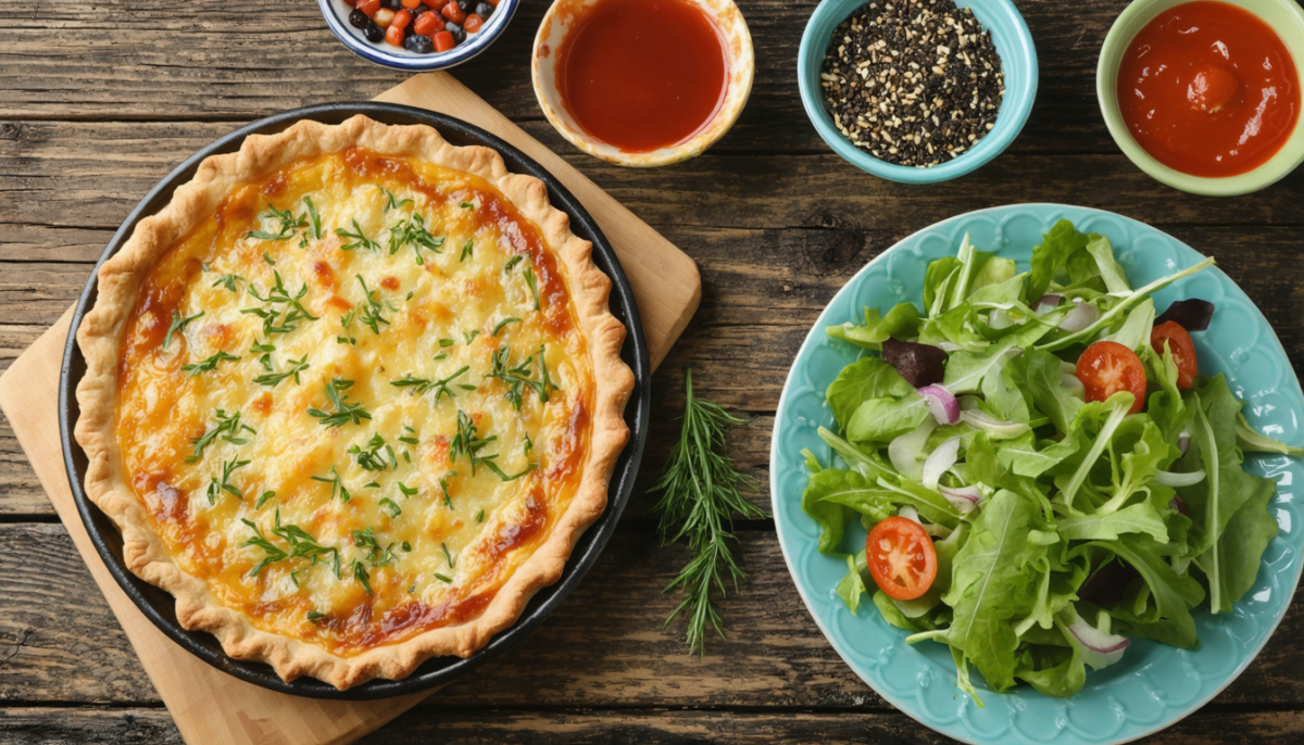 découvrez notre recette simple et gourmande de quiche légère aux oignons, parfaite pour un repas savoureux et équilibré.