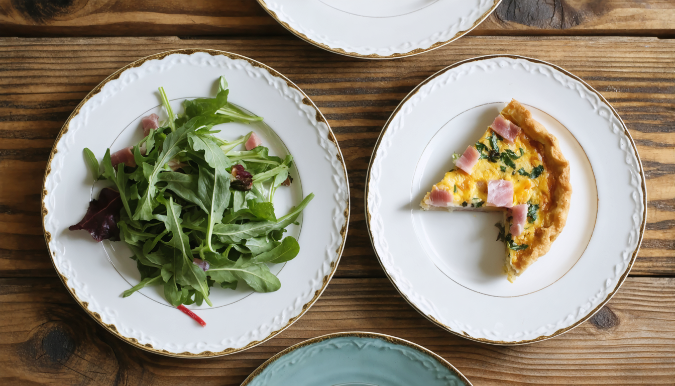 découvrez notre recette légère et sans gluten de quiche sans pâte jambon gruyère, facile à préparer pour un repas savoureux et équilibré.