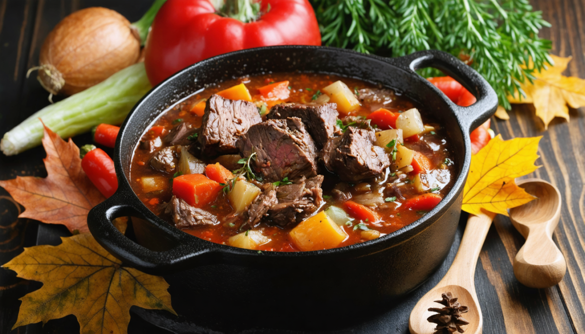 découvrez la recette du ragoût de chevreuil au vin rouge, un plat réconfortant aux saveurs profondes et chaleureuses, parfait pour savourer l'automne.