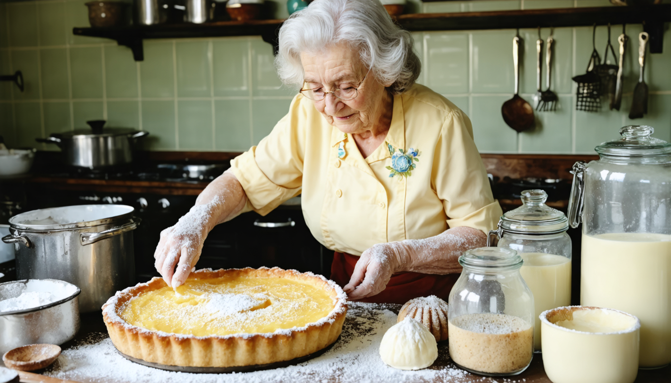 découvrez la recette traditionnelle de la tarte au flan de grand-mère, alliant simplicité et saveurs authentiques pour un dessert gourmand et réconfortant.