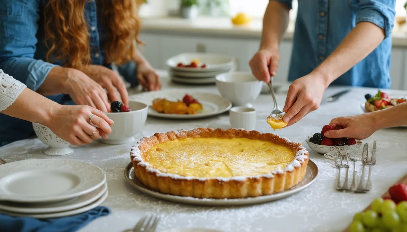 découvrez la recette authentique de la tarte au flan de grand-mère, alliant simplicité et saveurs délicieuses pour un dessert traditionnel réussi.