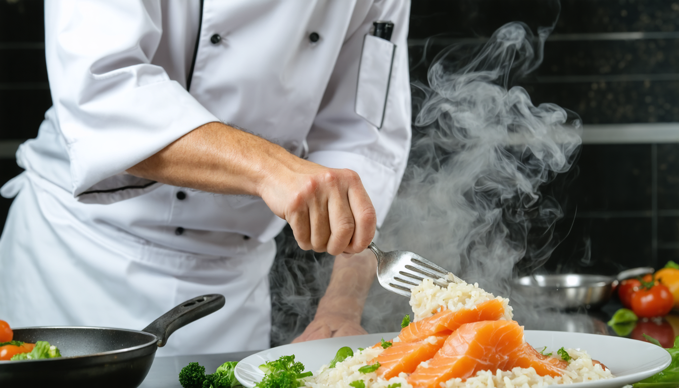 découvrez notre recette simple de risotto au saumon fumé, alliant saveurs délicates et créativité culinaire pour un plat raffiné et gourmand.