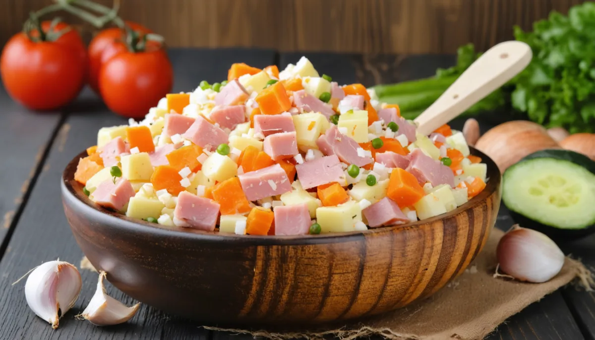 découvrez la salade olivier, un classique de la cuisine russe alliant fraîcheur et saveurs authentiques pour un voyage gourmand inoubliable.