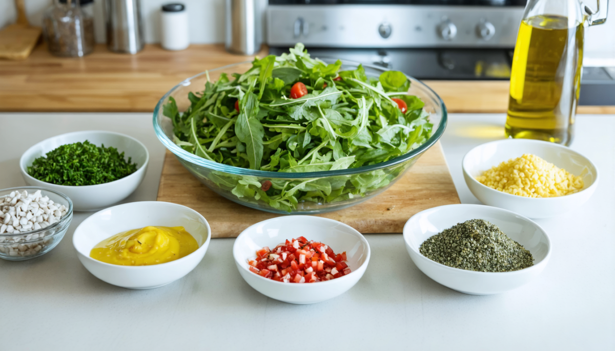 découvrez la recette authentique de la salade alsacienne, un délicieux mélange de saveurs traditionnelles pour un repas frais et savoureux.