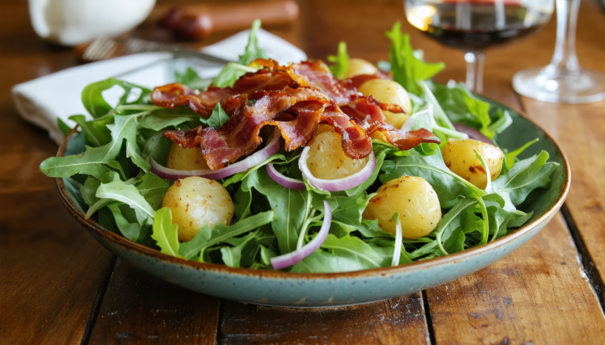 découvrez la salade au lard façon ardennaise, un plat gourmand qui vous transporte au cœur des saveurs authentiques des ardennes pour un voyage culinaire inoubliable.