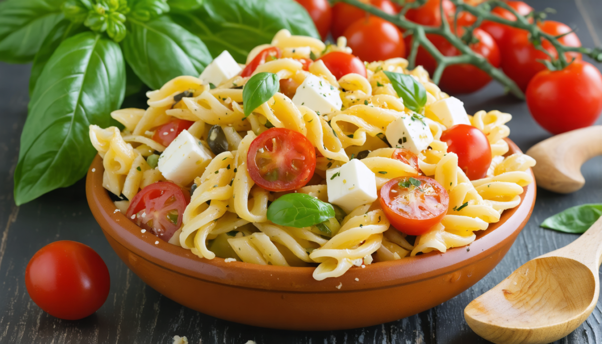 découvrez notre salade de pâtes à l'italienne, une recette légère et simple à préparer, pleine de saveurs méditerranéennes pour un repas frais et savoureux.