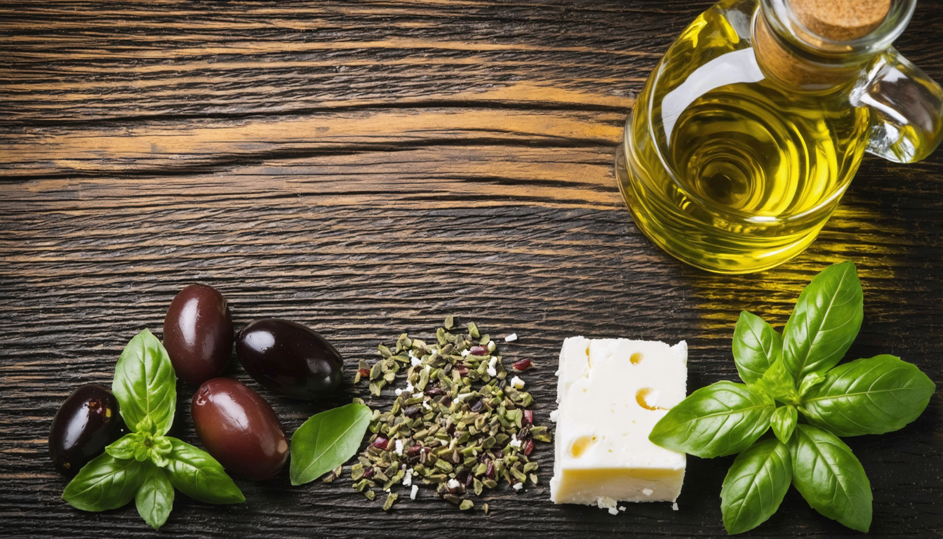 découvrez une salade fraîche et savoureuse de pâtes froides, agrémentée d'olives noires et de feta fondante, parfaite pour un repas léger et gourmand.