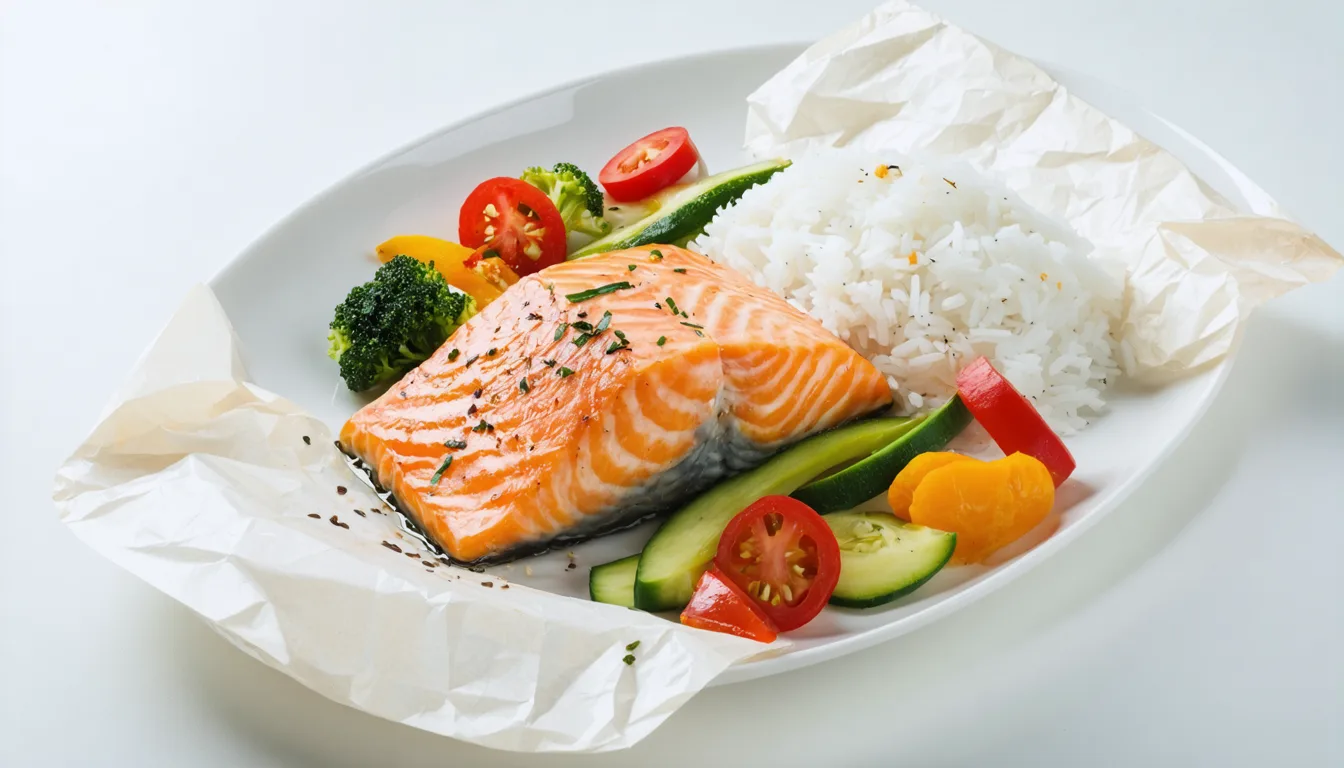 découvrez notre recette de saumon en papillote à l'airfryer, une méthode simple, rapide et savoureuse pour un repas sain et délicieux.