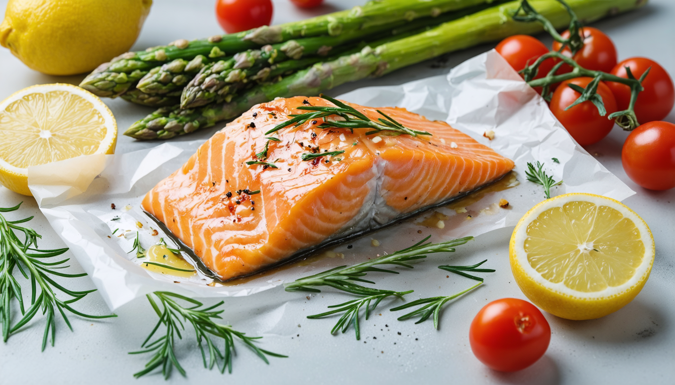 découvrez notre recette simple et rapide de saumon en papillote à l'airfryer, pour un plat savoureux et sain à préparer facilement.