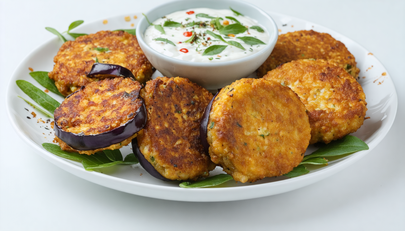 découvrez notre recette express et gourmande de beignets d'aubergine, parfaite pour savourer un plat délicieux et rapide à préparer.