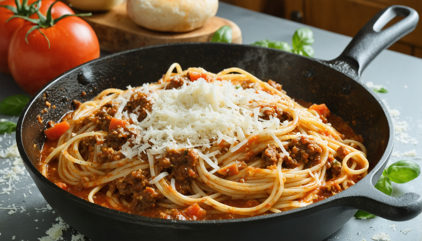 découvrez notre recette authentique de spaghetti bolognaise fondants au parmesan italien, un plat gourmand alliant saveurs traditionnelles et simplicité pour un repas savoureux.