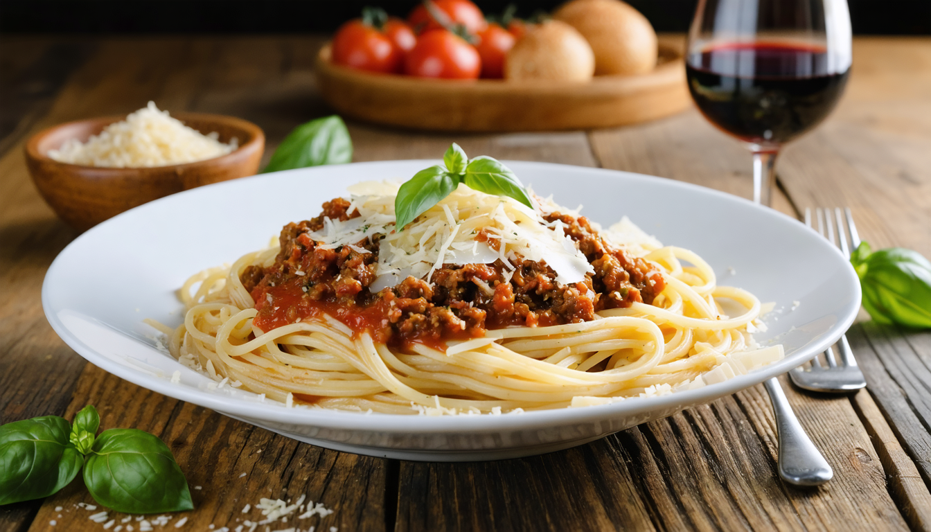découvrez la recette authentique des spaghetti bolognaise fondants au parmesan italien, un plat gourmand alliant saveurs riches et tradition italienne pour un repas convivial et savoureux.