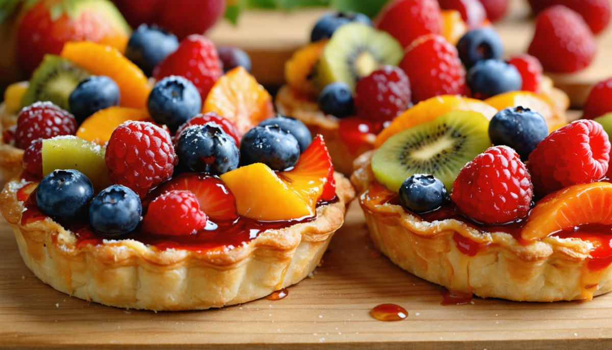 découvrez le secret pour préparer des tartes aux fruits avec une pâte croustillante et une garniture juteuse, le tout sans utiliser de beurre. recette simple et délicieuse pour des desserts sains et gourmands.