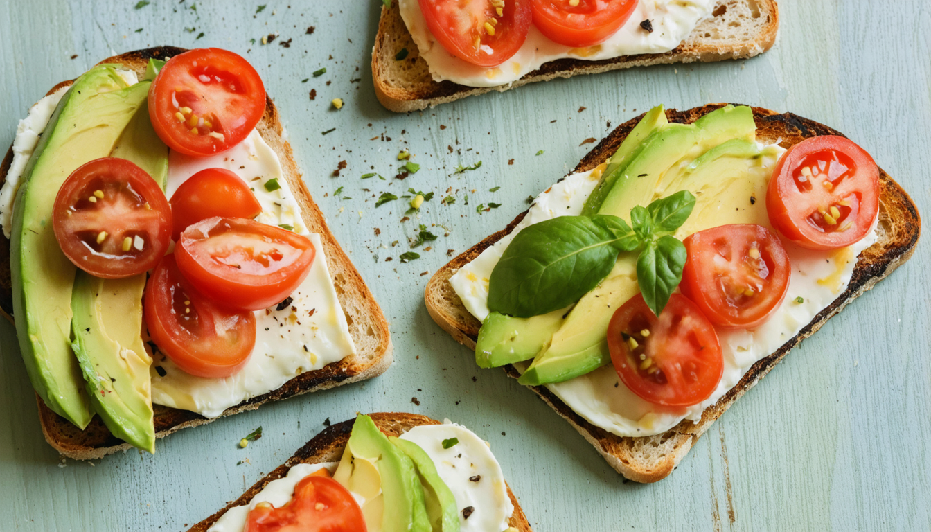 découvrez des recettes de tartines salées rapides et savoureuses, parfaites pour un repas express et gourmand. idéales pour un déjeuner ou dîner facile et délicieux.