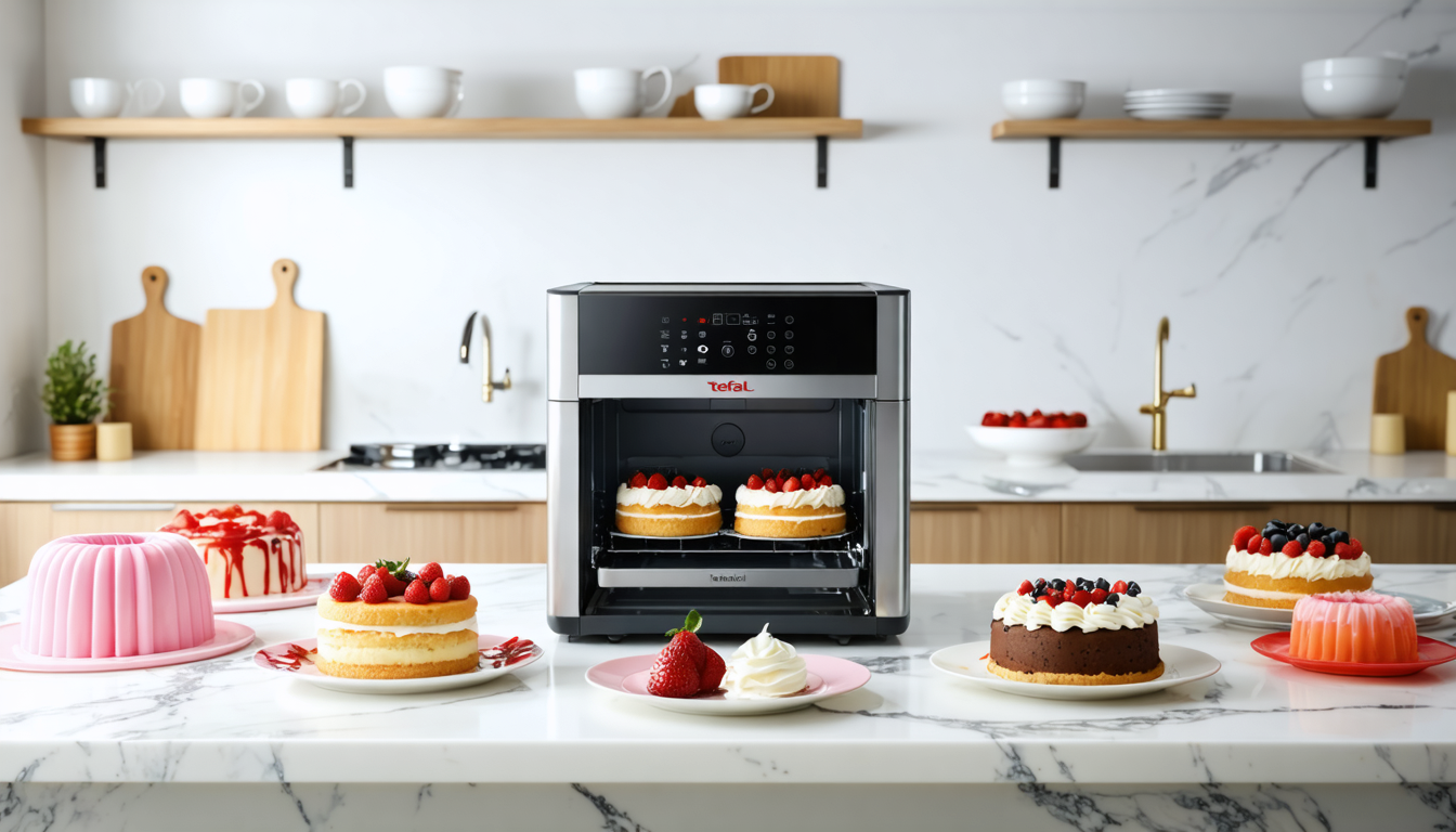 découvrez notre test complet de la cake factory+ de tefal, ses 5 programmes polyvalents et ses moules flexibles innovants pour des pâtisseries réussies à coup sûr.