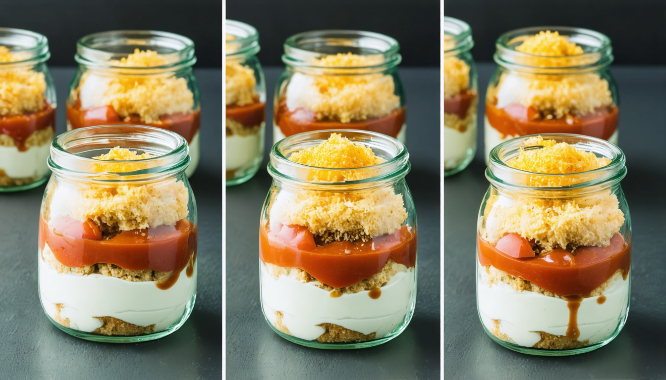 découvrez notre recette originale de tiramisu salé en verrines, une délicieuse fusion de tomate fraîche et de fromage frais, parfaite pour un apéritif gourmand et original.
