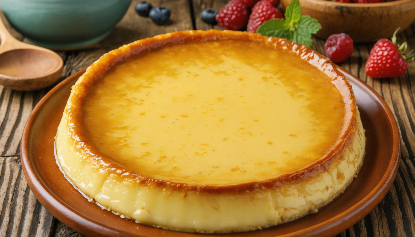 découvrez la recette familiale authentique du flan pâtissier, un dessert traditionnel qui régale les papilles depuis des générations. facile à préparer et délicieux !