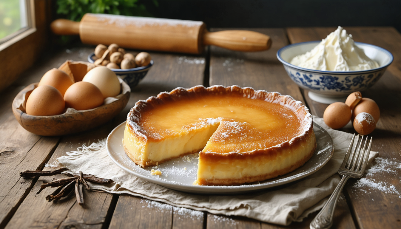 découvrez la recette familiale authentique du flan pâtissier, un dessert traditionnel qui régale les papilles depuis des générations. facile à réaliser, il vous promet un moment gourmand et convivial.