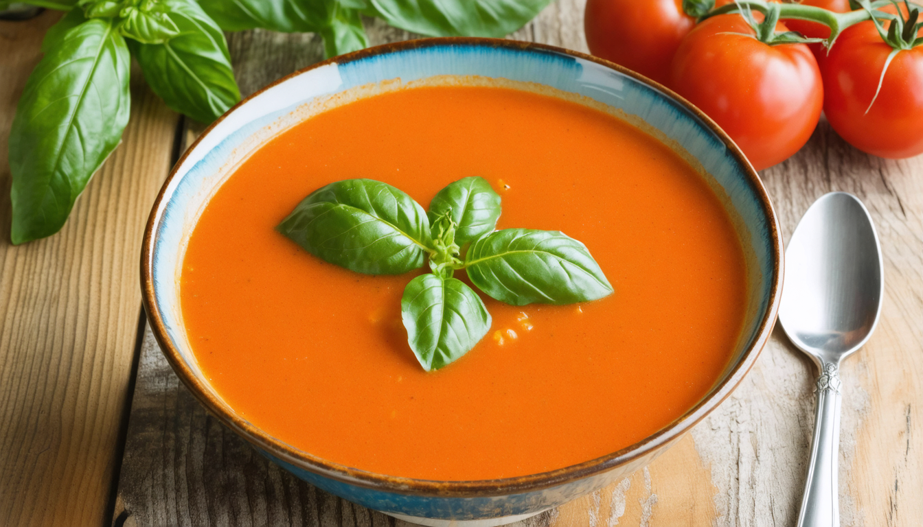 découvrez notre recette de velouté de tomates, une préparation gourmande et onctueuse qui ravira vos papilles. parfait pour un repas réconfortant et plein de saveurs.