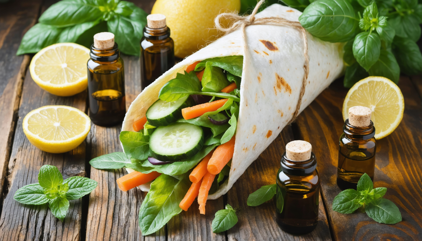 découvrez notre recette de wrap minceur aux huiles essentielles, une préparation légère et savoureuse idéale pour allier plaisir et bien-être.