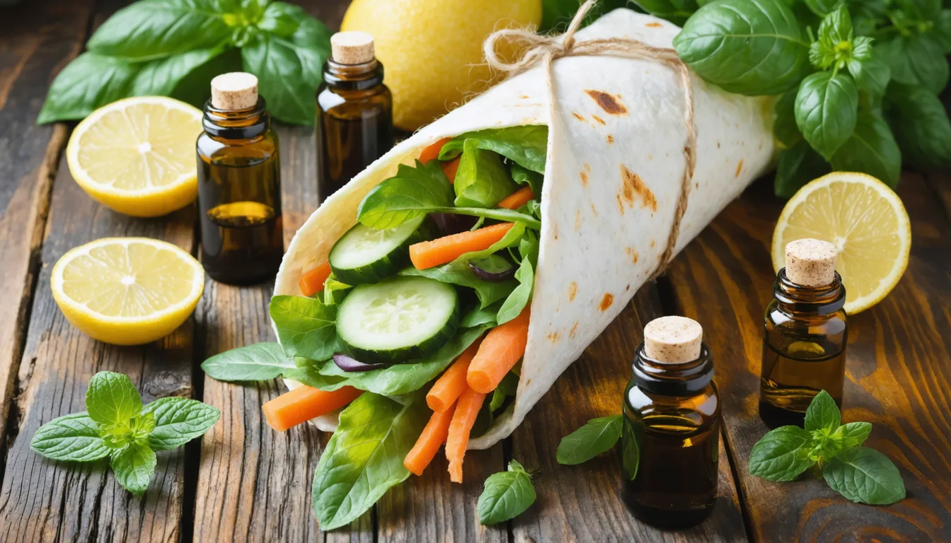 découvrez notre recette de wrap minceur aux huiles essentielles, une préparation légère et savoureuse idéale pour allier plaisir et bien-être.