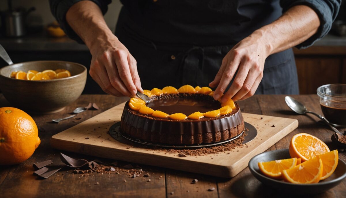 Délice léger : Flans cacao-orange sans œufs pour une gourmandise saine