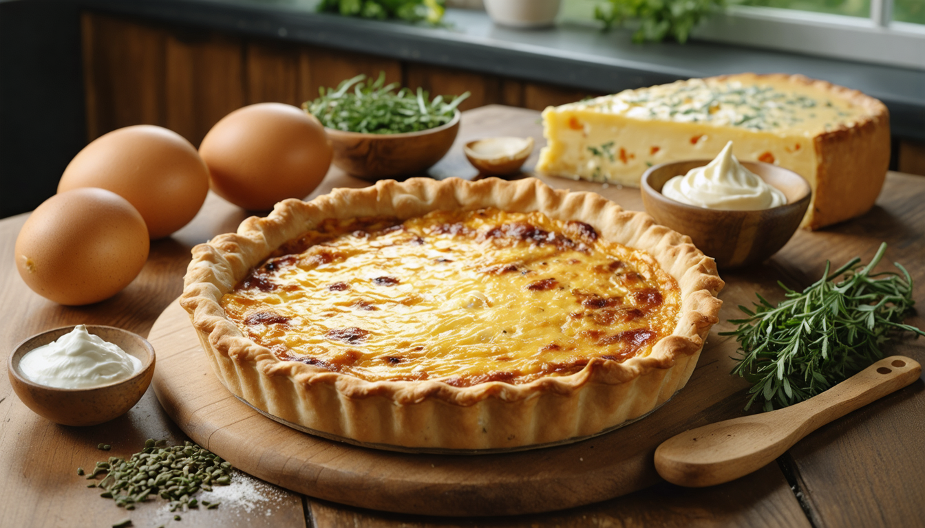 découvrez l'astuce incontournable pour réussir une quiche lorraine moelleuse et savoureuse grâce à un ingrédient secret qui transformera votre recette.