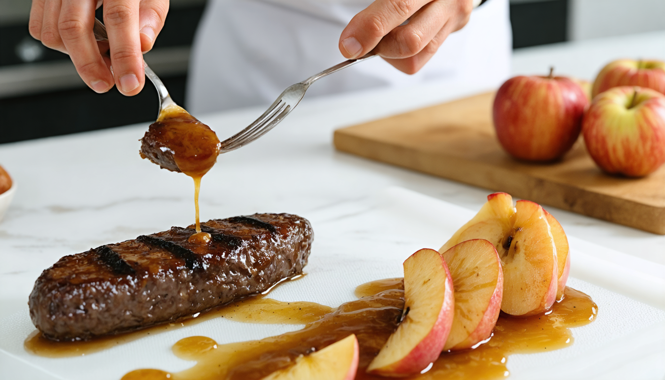 découvrez la recette du boudin noir poêlé aux pommes, un mariage savoureux qui allie à merveille la tradition culinaire française à une touche de modernité gourmande.