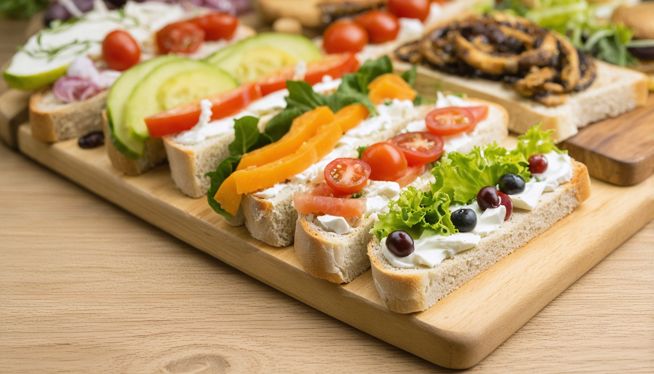 découvrez des recettes créatives et légères de sandwichs pour un buffet froid gourmand et facile à préparer, parfait pour toutes vos occasions.