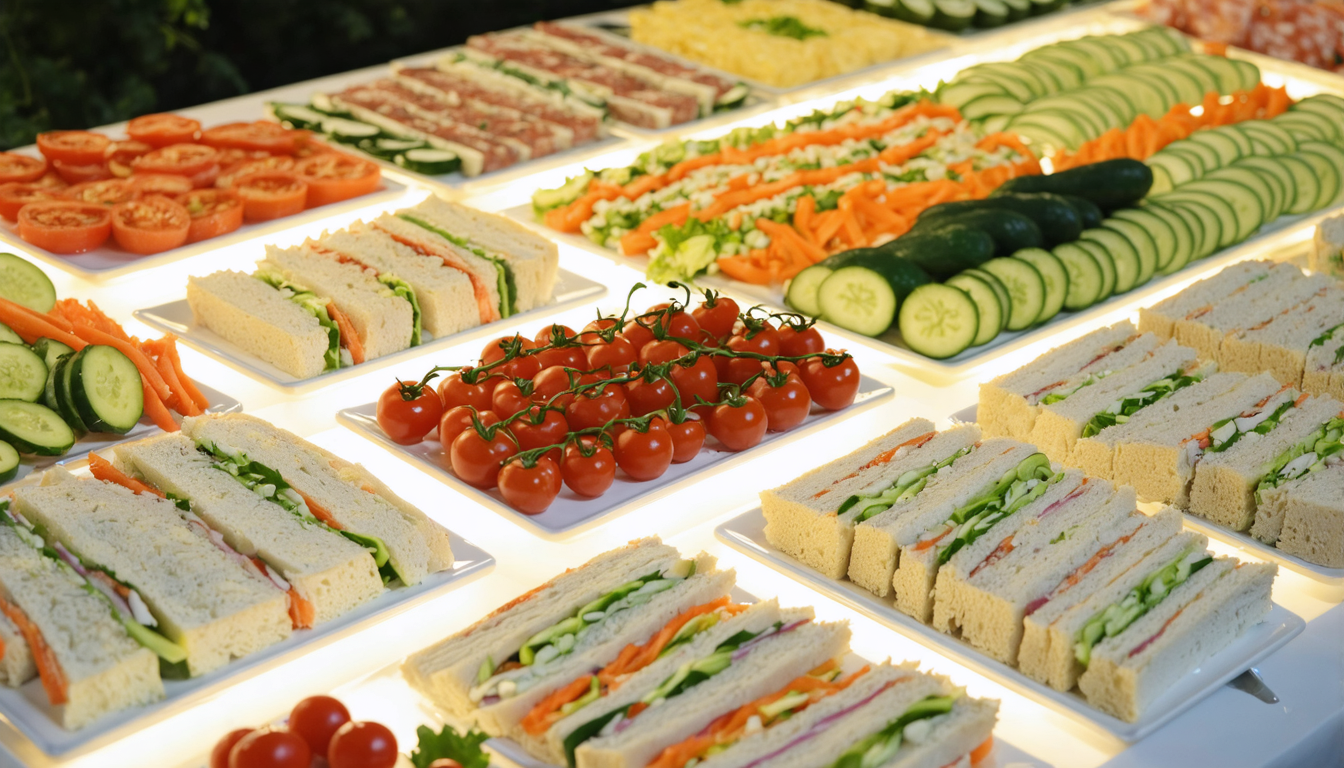 découvrez nos recettes créatives et légères de buffet froid avec des sandwichs savoureux à savourer en toute convivialité.