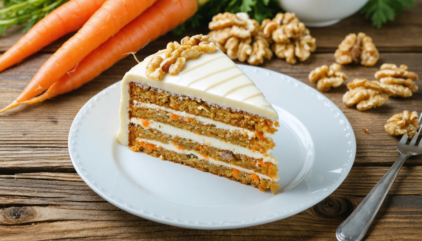 découvrez notre recette de carrot cake allégé, une gourmandise saine et savoureuse à moins de 100 calories par part. parfait pour se faire plaisir sans culpabiliser !
