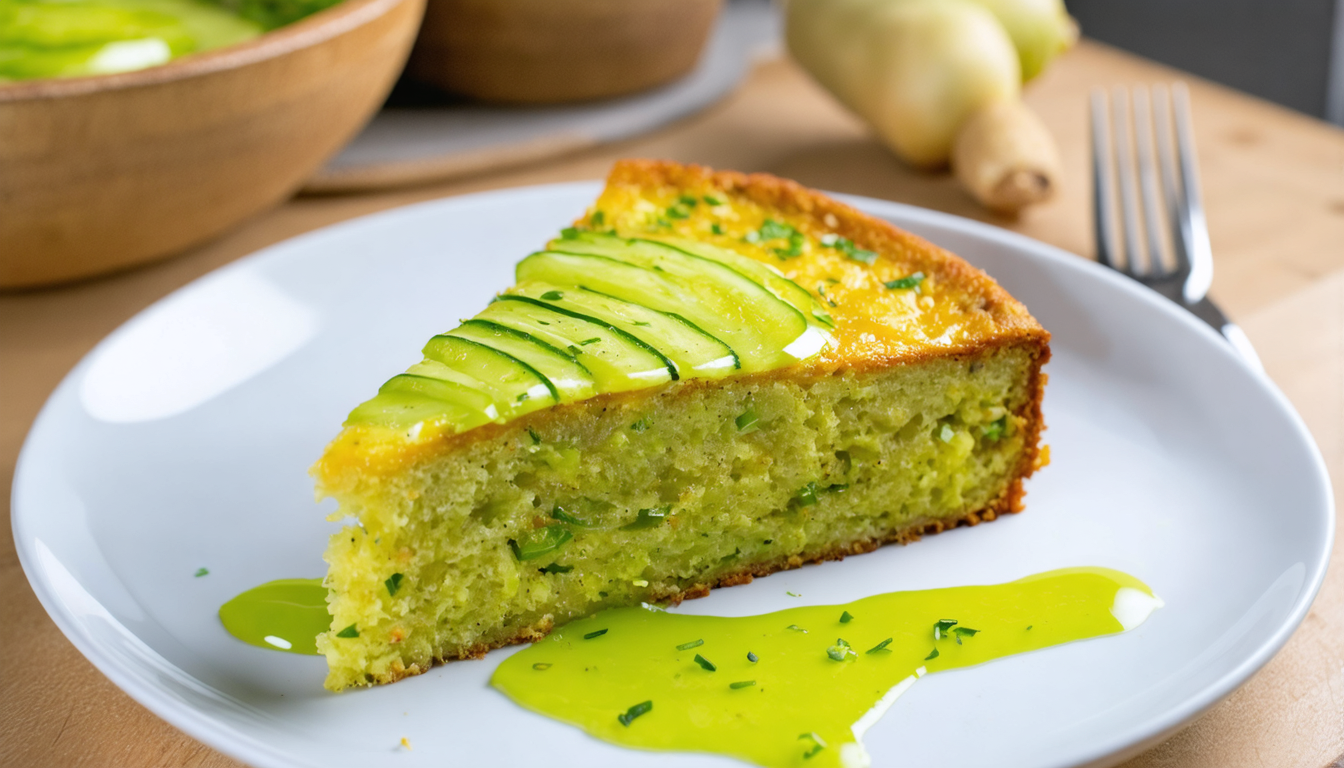 découvrez ce cake salé à la courgette, délicieux et léger, parfait pour un repas diététique sans compromis sur le goût.
