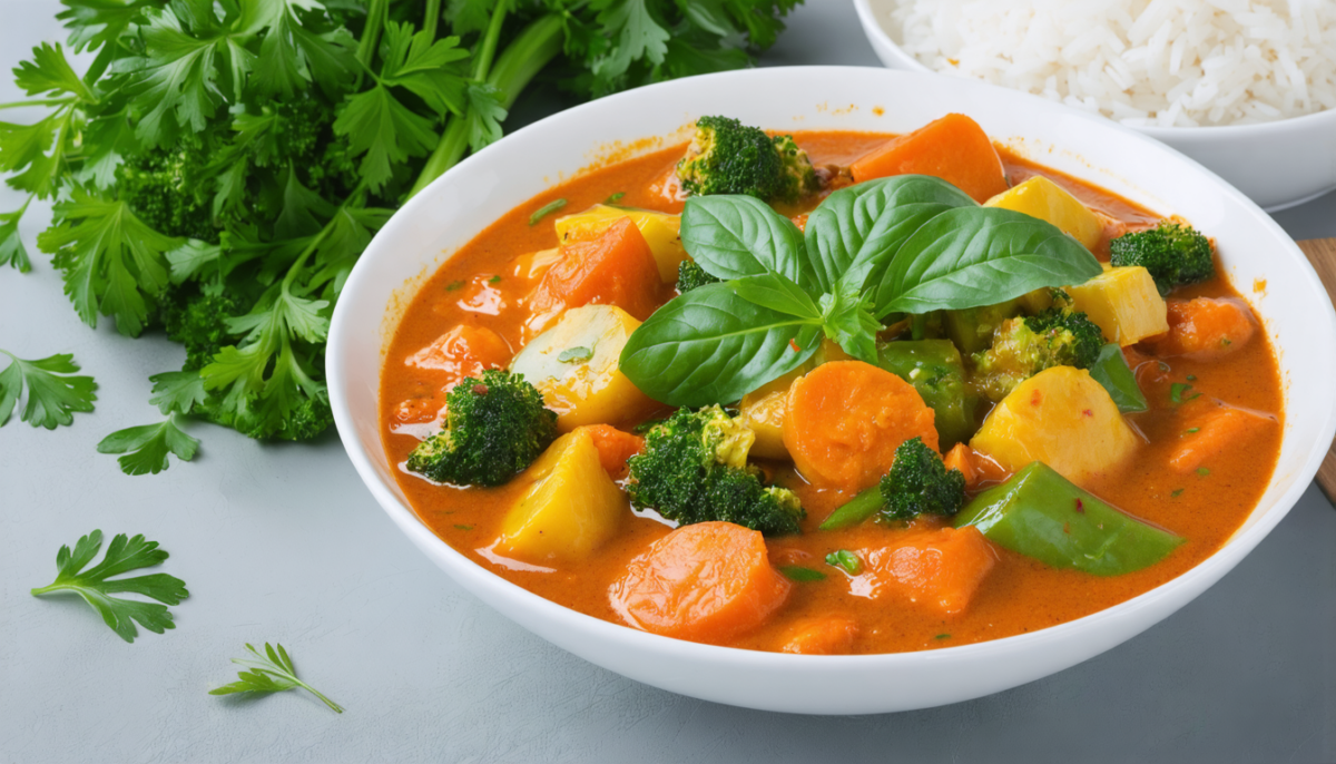 découvrez ce curry de légumes minceur rapide, savoureux et léger, le plat parfait pour un repas sain et gourmand sans culpabiliser.