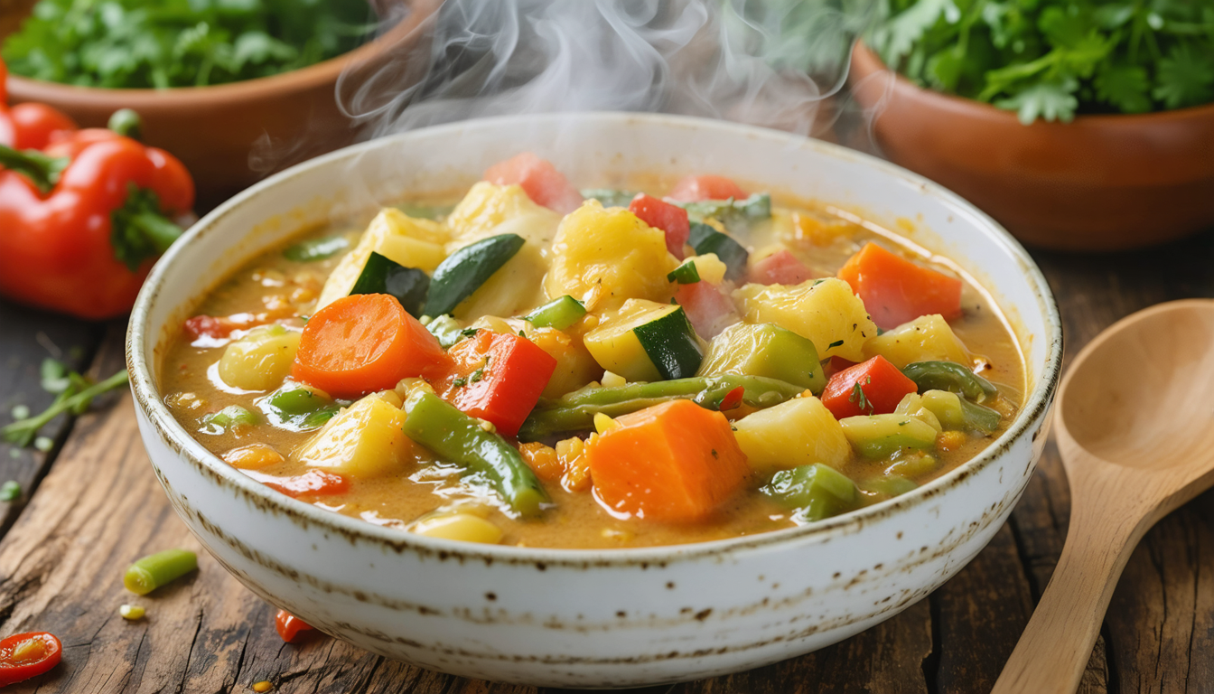découvrez ce curry de légumes minceur, rapide à préparer, savoureux et léger. le plat parfait pour vous régaler sans culpabiliser et garder la ligne facilement.