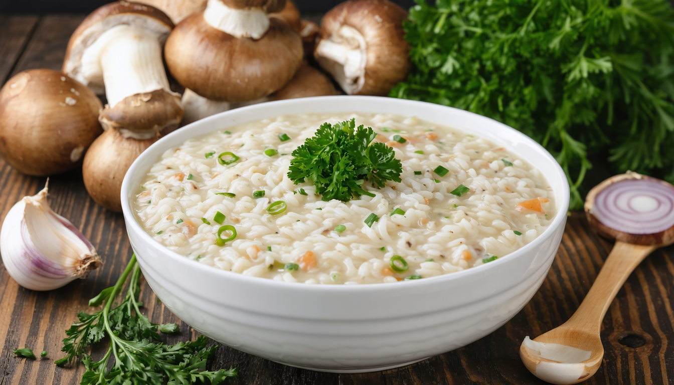 découvrez notre recette de risotto sain sans crème, alliant onctuosité et saveurs riches pour un plat léger qui rivalise avec l'original.