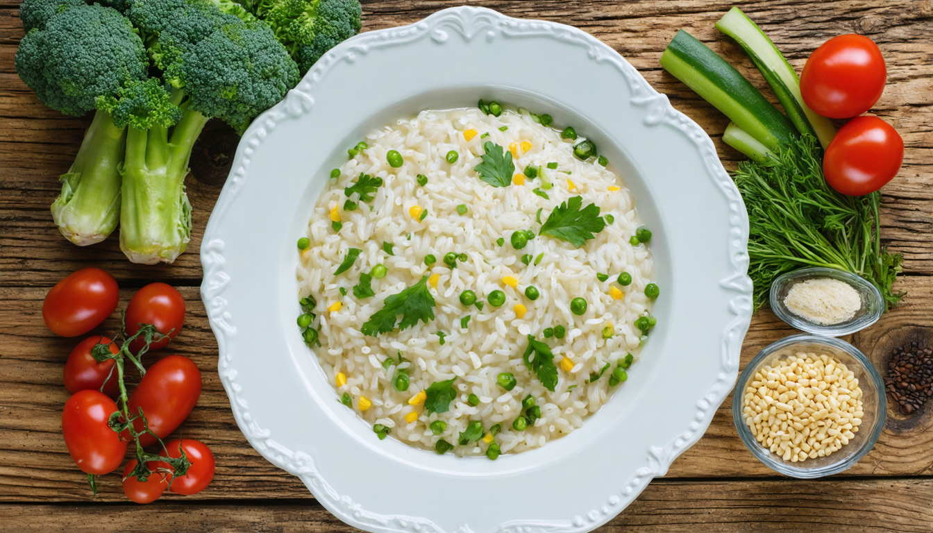 découvrez ce risotto sain sans crème alliant une onctuosité incroyable à une recette légère et savoureuse qui rivalise avec l'original.
