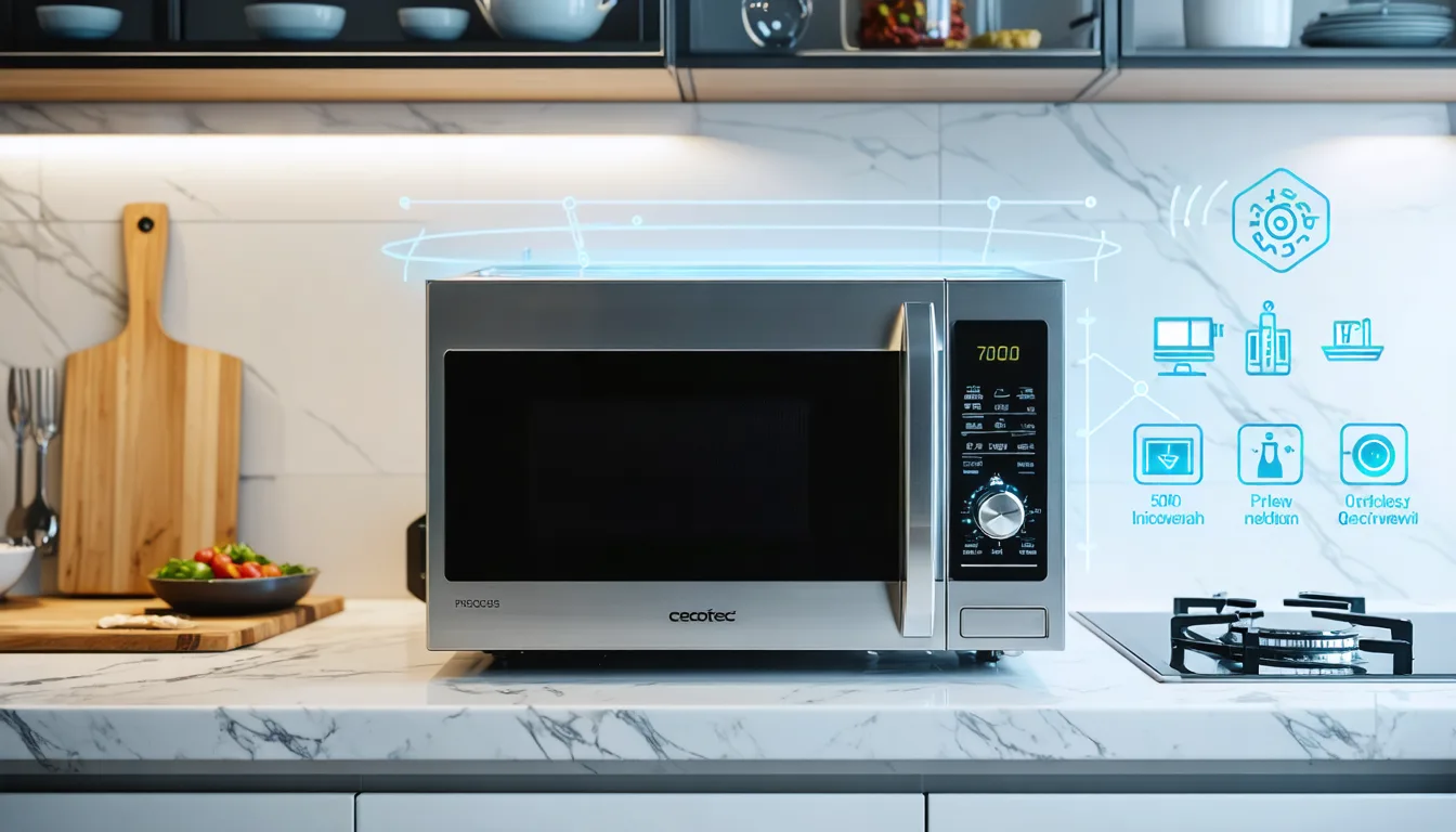 découvrez notre test complet du cecotec proclean 5010, un micro-ondes inverter 700w équipé de fonctions innovantes pour une cuisson rapide et précise. performance et praticité au rendez-vous !