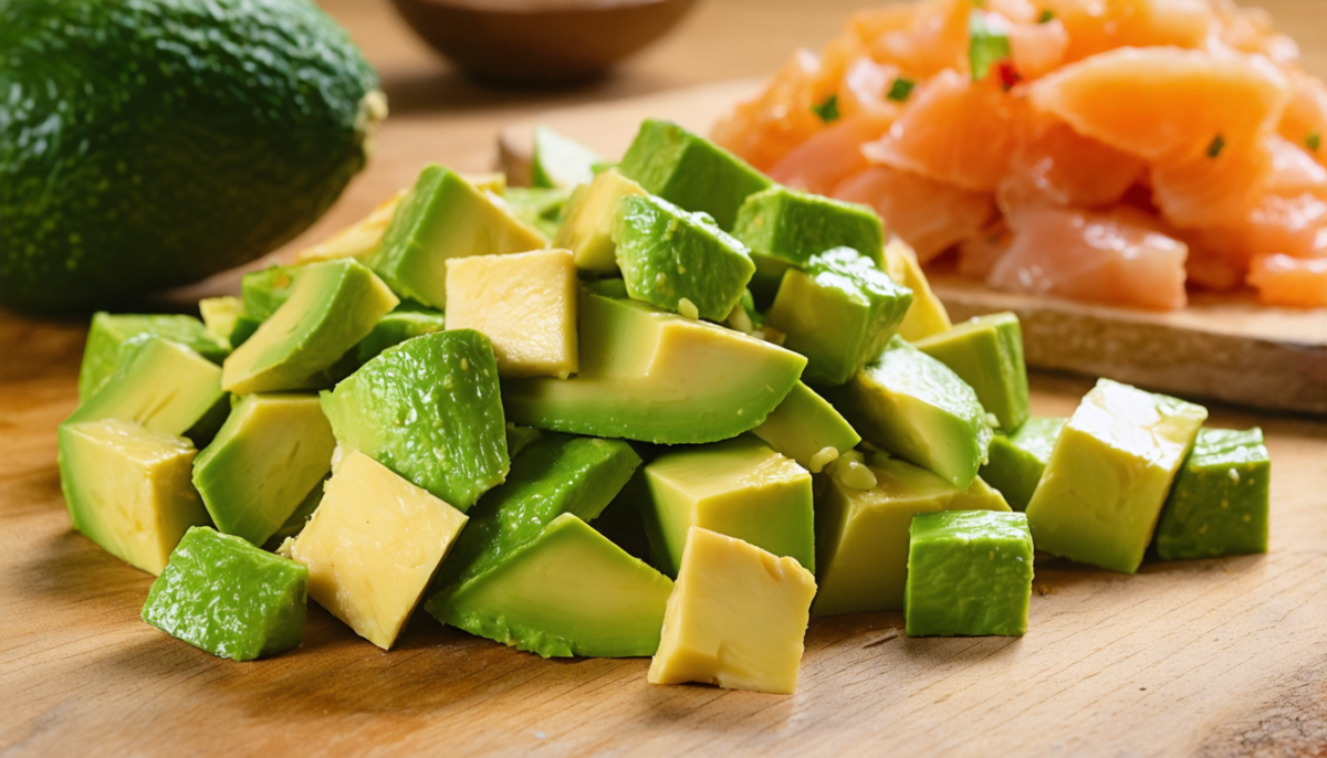 découvrez notre recette de ceviche au saumon et avocat, un mélange parfait de fraîcheur et de saveurs exquises pour un repas sain et gourmand.