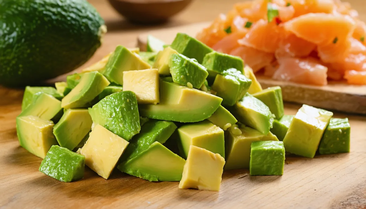 découvrez notre recette de ceviche au saumon et avocat, un mélange parfait de fraîcheur et de saveurs exquises pour un repas sain et gourmand.