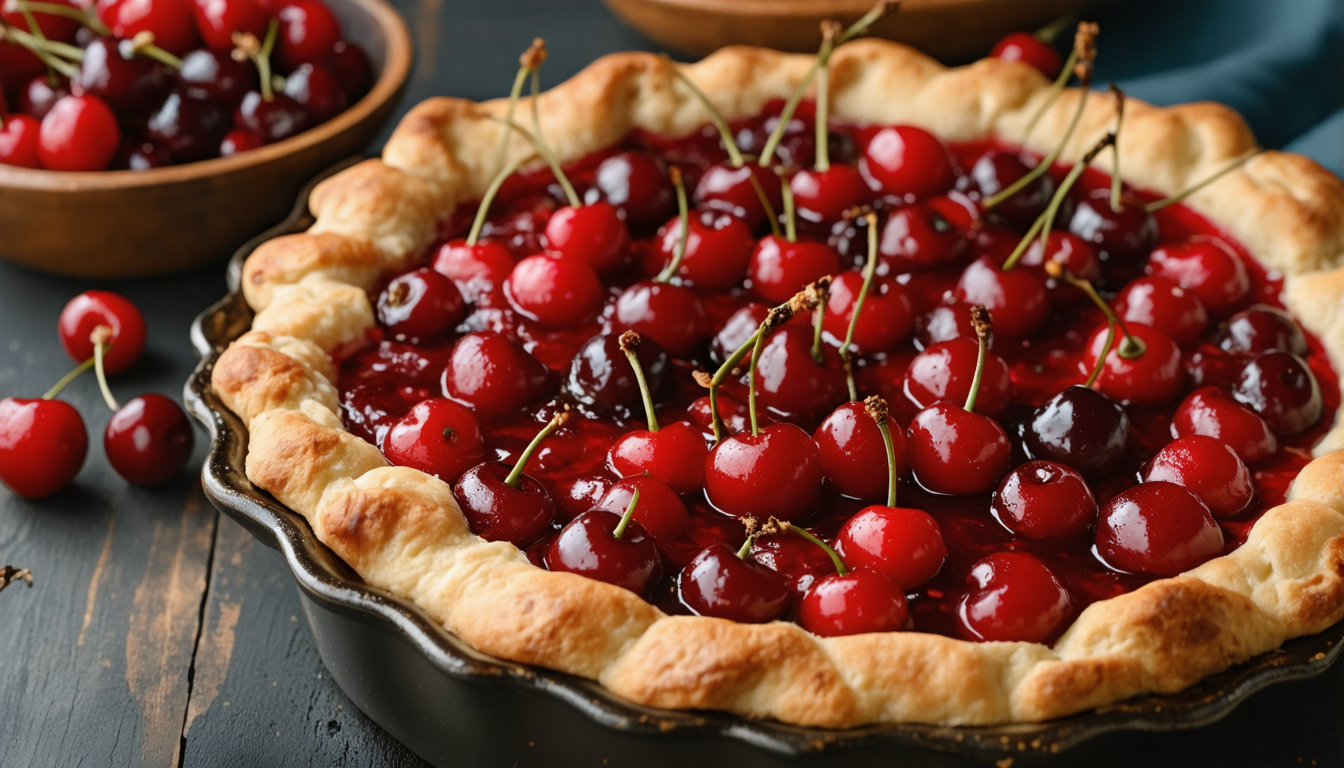 découvrez notre recette de clafoutis aux cerises façon grand-mère, un dessert moelleux, facile à préparer et rapide, parfait pour toutes les occasions.