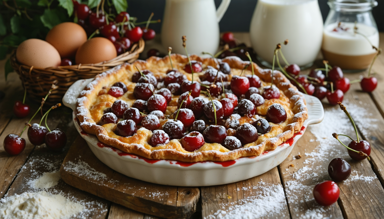 découvrez la méthode secrète pour réussir un clafoutis aux cerises toujours parfait, léger et savoureux, idéal pour toutes les occasions.