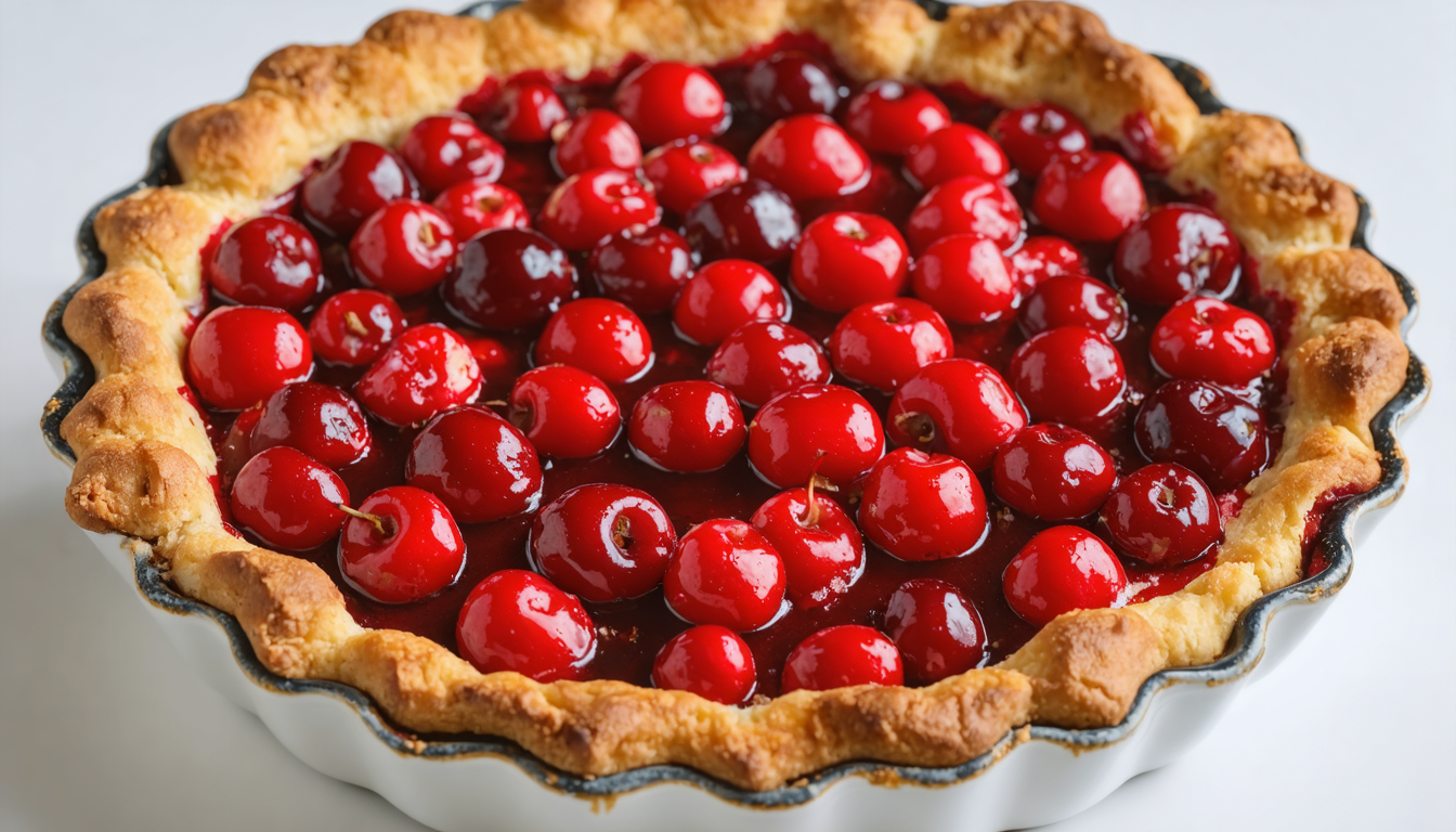 découvrez notre recette facile et gourmande de clafoutis aux cerises, un dessert d'été délicieux prêt en seulement 30 minutes pour régaler toute la famille.