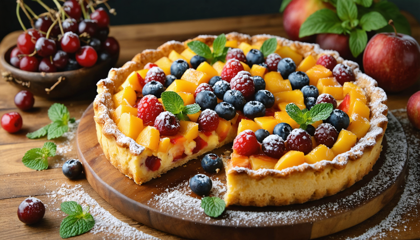 découvrez notre clafoutis réinventé, une explosion de saveurs fruitées qui ravira vos papilles avec une touche originale et gourmande.