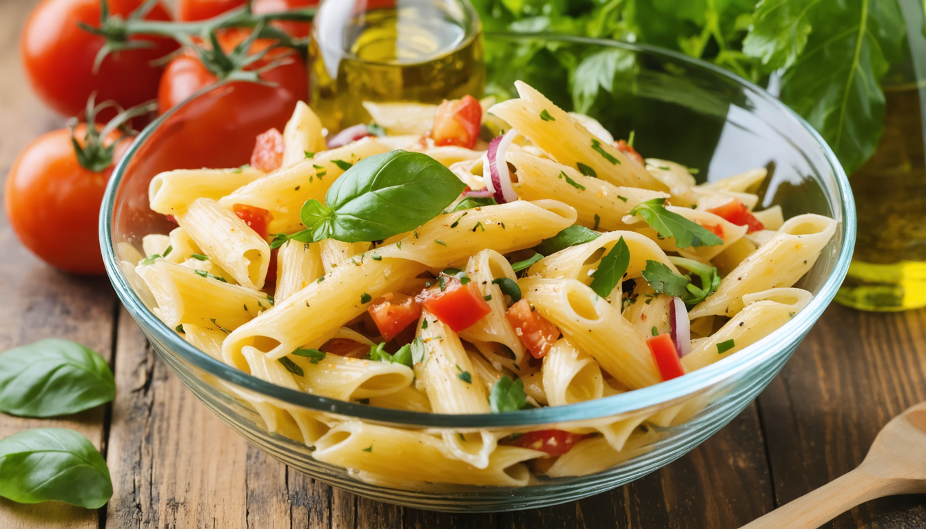 découvrez nos astuces pour assaisonner parfaitement vos salades estivales de riz et de pâtes, et offrir à vos papilles un goût irrésistible et savoureux à chaque bouchée.