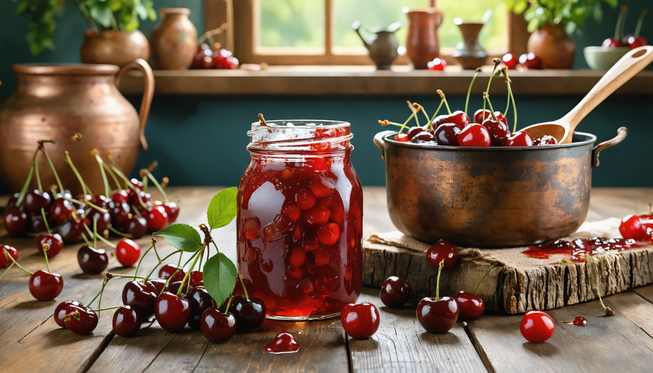 découvrez notre recette facile et authentique de confiture de cerises à l’ancienne. préparez une délicieuse confiture maison, savoureuse et traditionnelle, pour régaler toute la famille.