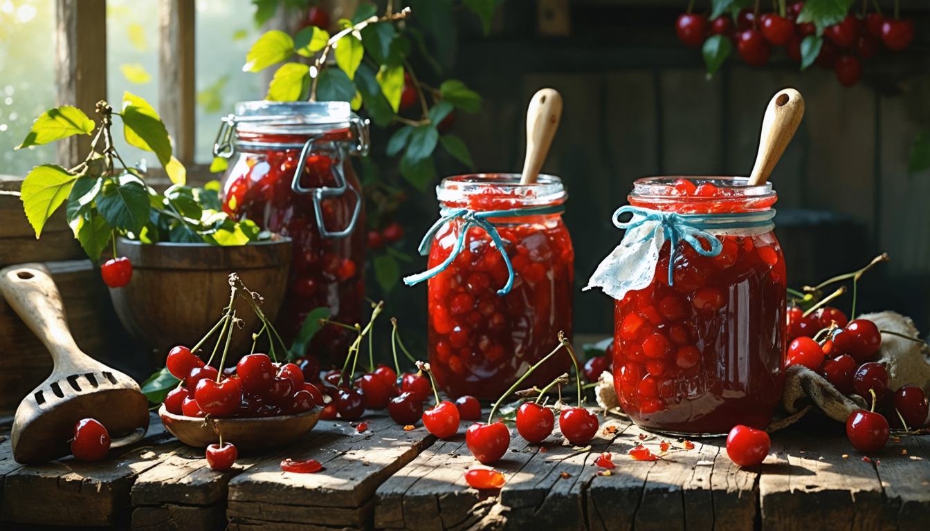 apprenez à réaliser facilement une confiture de cerises à l’ancienne, savoureuse et authentique, pour retrouver les plaisirs d’une recette traditionnelle faite maison.