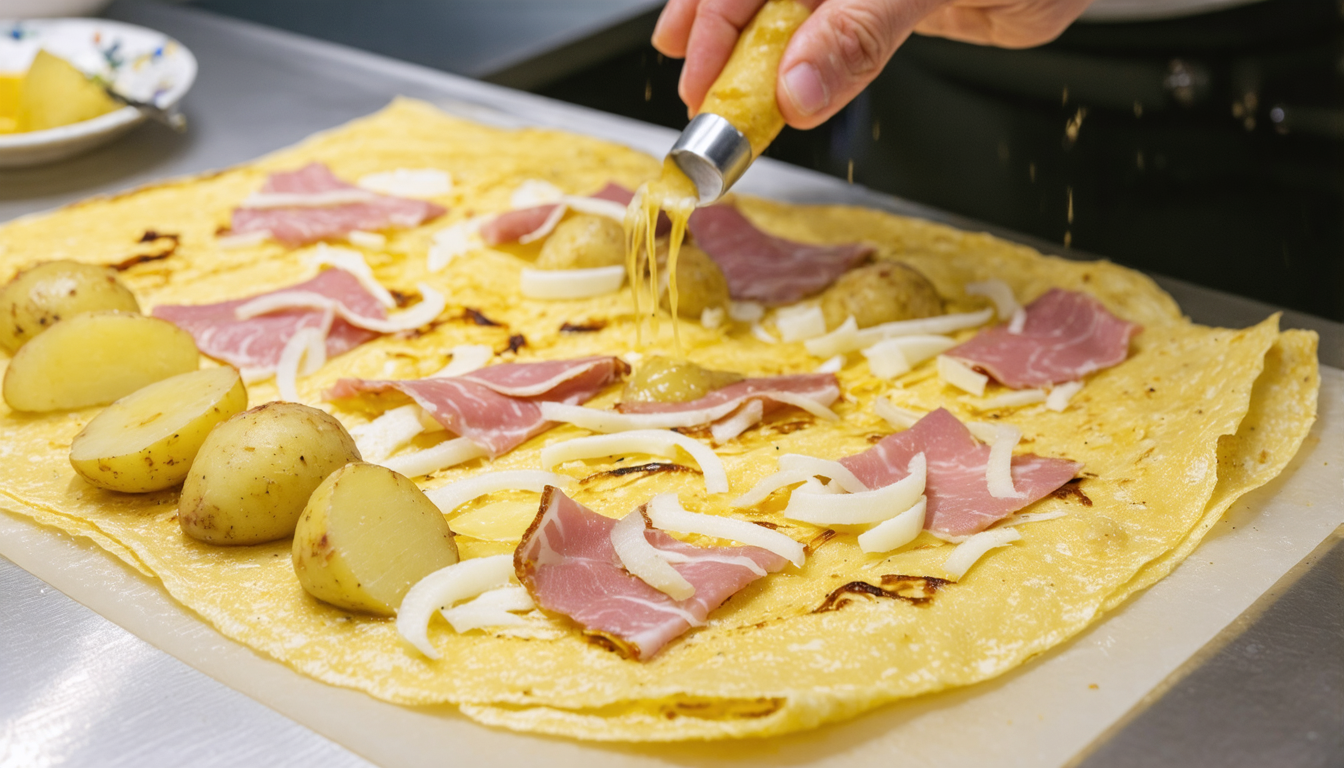 découvrez la recette des crêpes savoyardes fondantes au fromage à raclette, un véritable délice montagnard à savourer chez vous pour une explosion de saveurs réconfortantes.