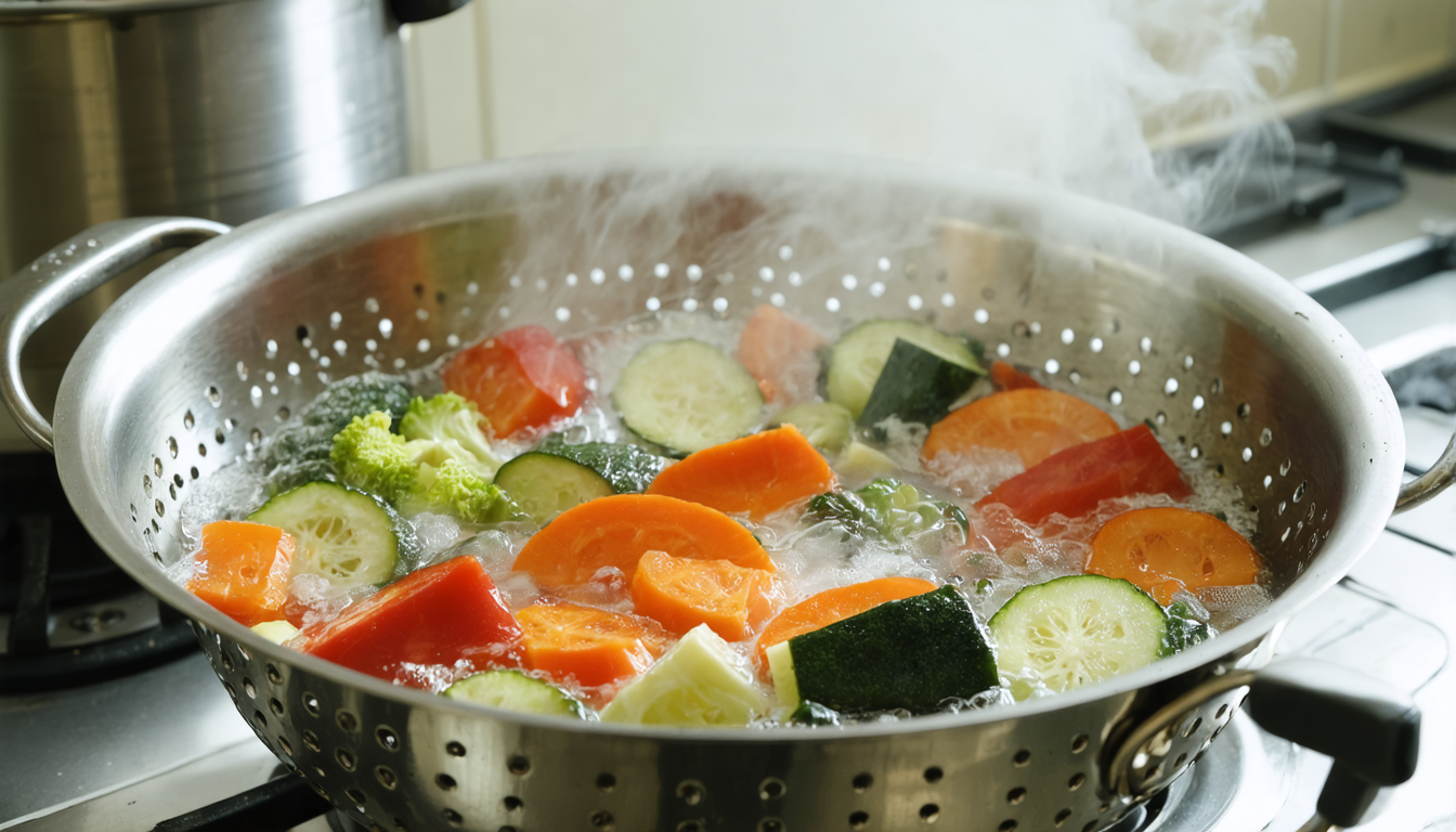 apprenez une méthode simple et efficace pour cuisiner à la vapeur chez vous sans appareil spécial. découvrez cette astuce surprenante à essayer impérativement pour des repas sains et savoureux.