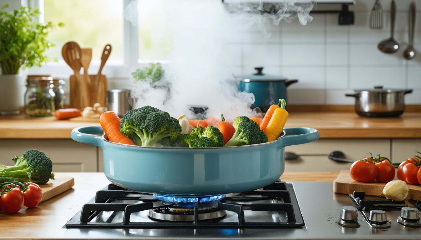découvrez une méthode simple et efficace pour cuisiner à la vapeur chez vous sans utiliser d'appareil spécial. une astuce surprenante à essayer dès maintenant pour des repas sains et délicieux.
